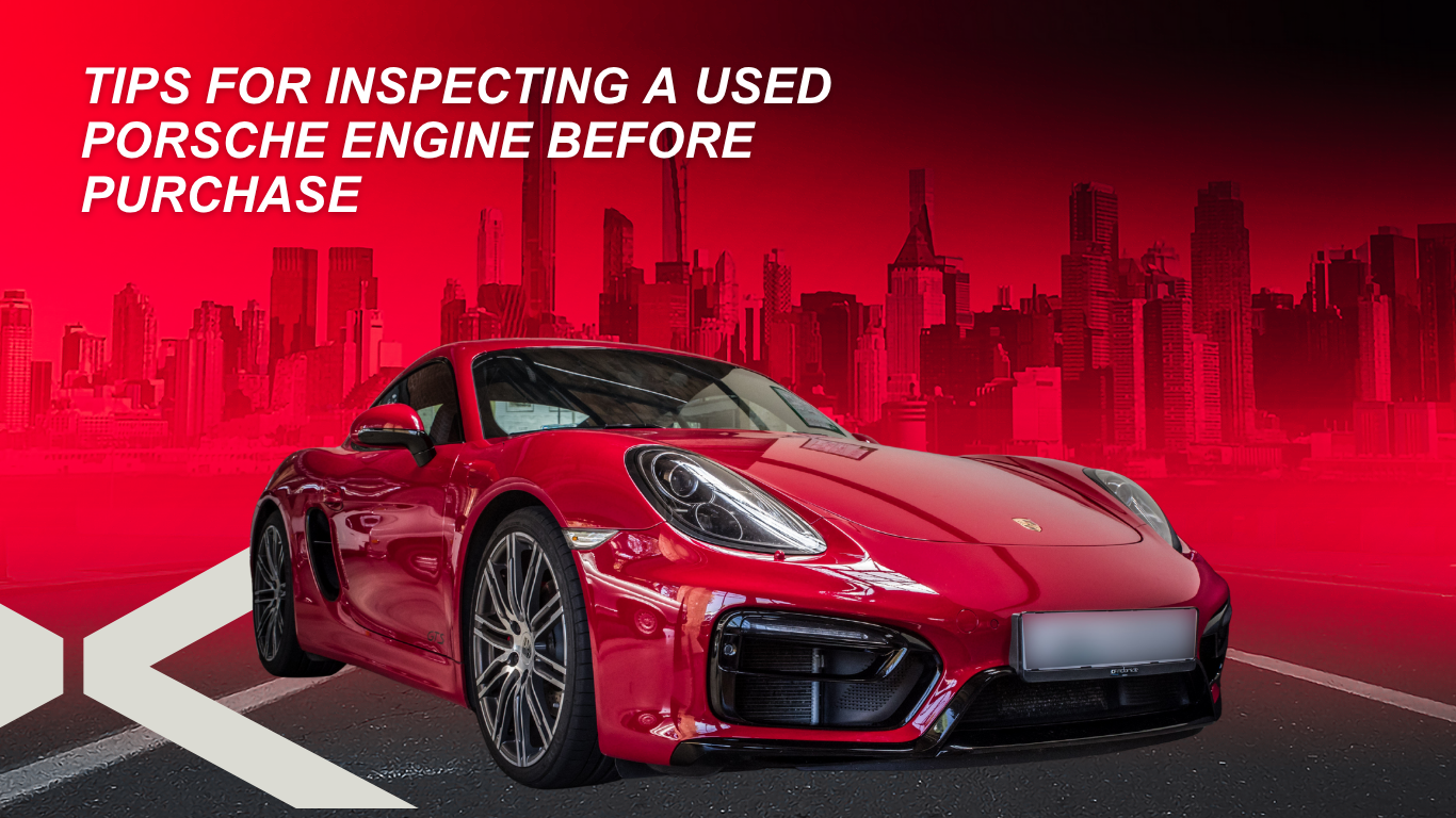 Used Porsche Engine
